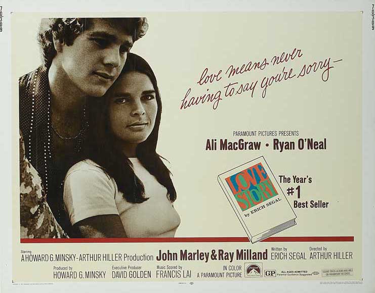 love-story-movie-poster-1970-1020463767 | News from the San Diego ...